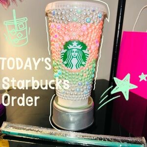Trio Pearl Starbucks Tumbler